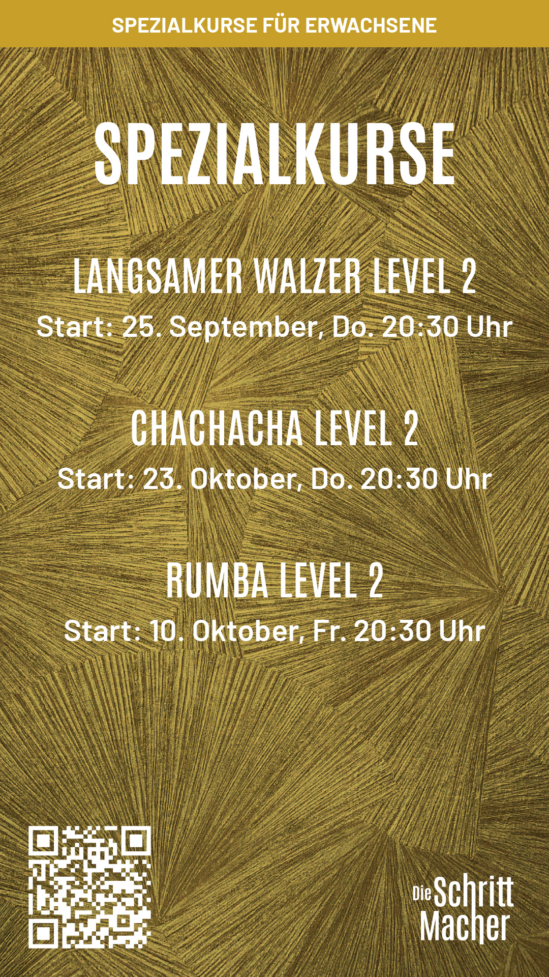 Spezialkurse September